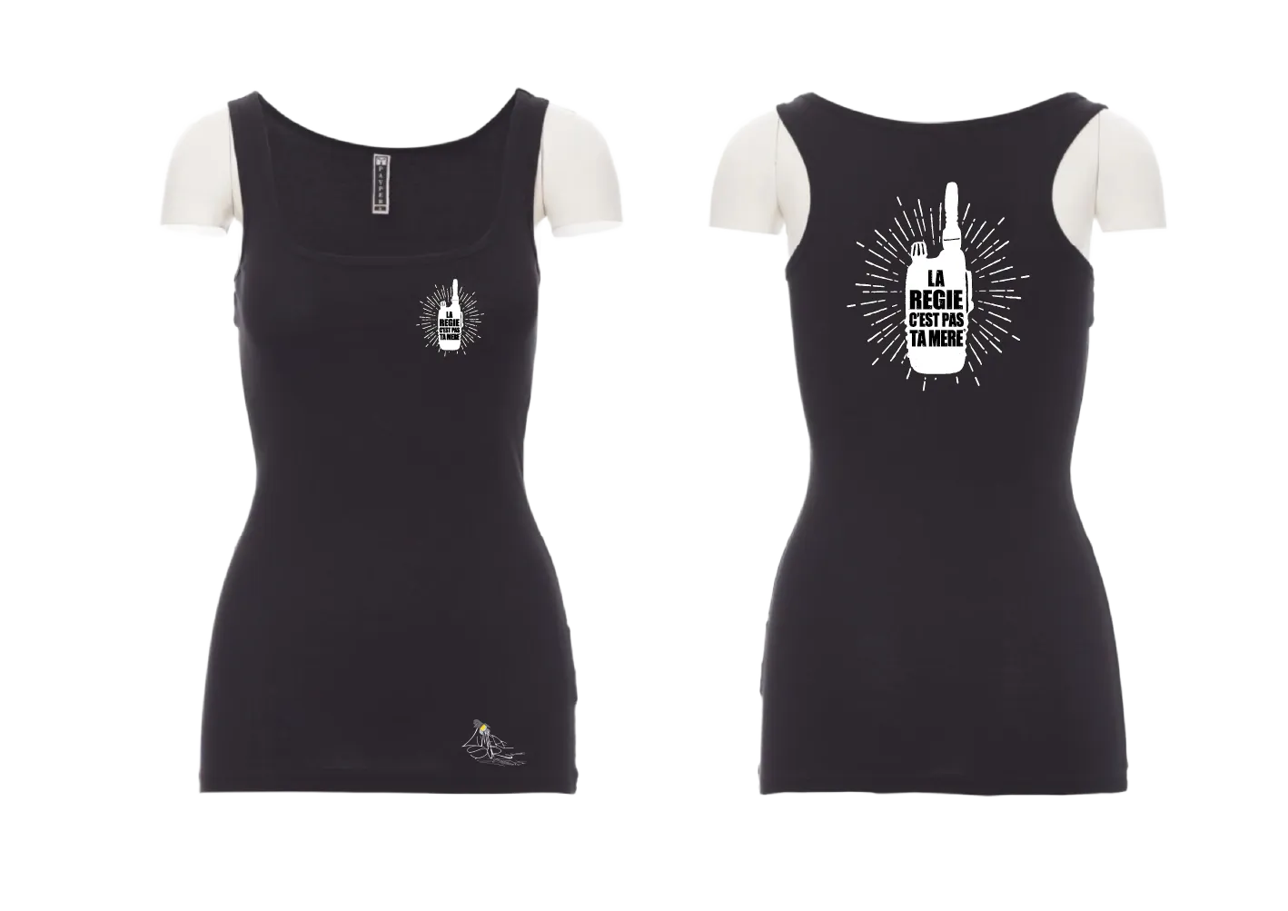 Débardeur Femme - La régie c’est pas ta mère…® – Image 3