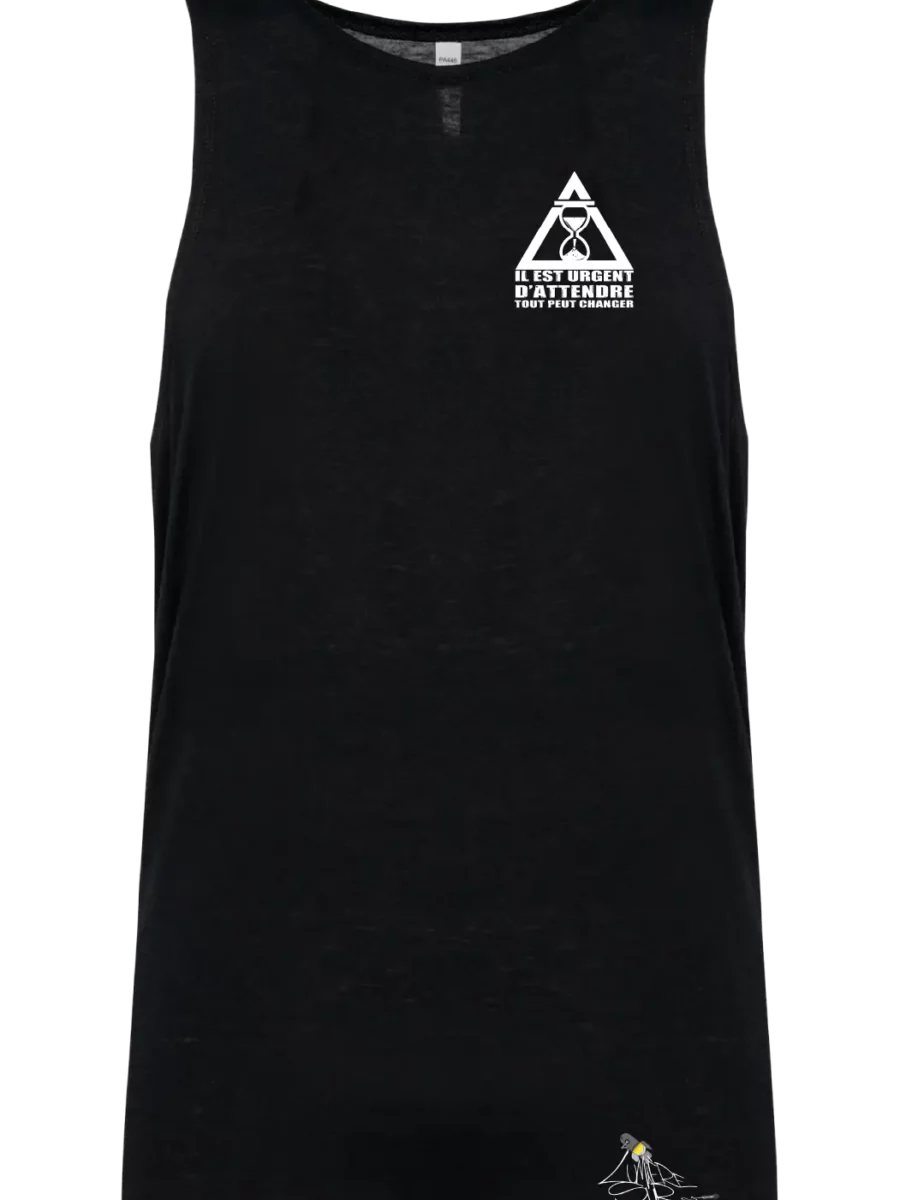Débardeur Homme - Il est urgent d’attendre tout peut changer !®
