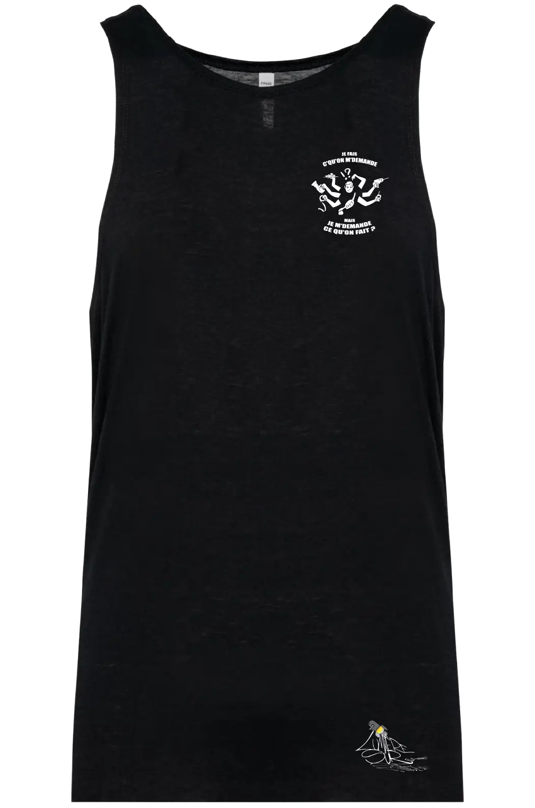 Débardeur Homme - J'fais c’qu’on m’demande… mais je m’demande c’qu’on fait®