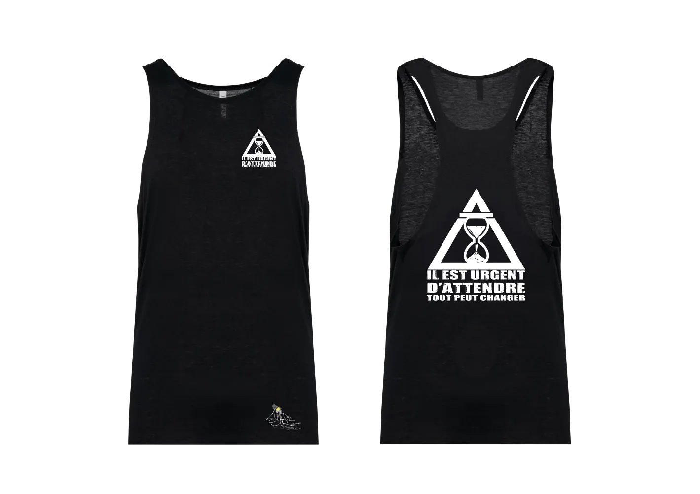 Débardeur Homme - Il est urgent d’attendre tout peut changer !® – Image 3