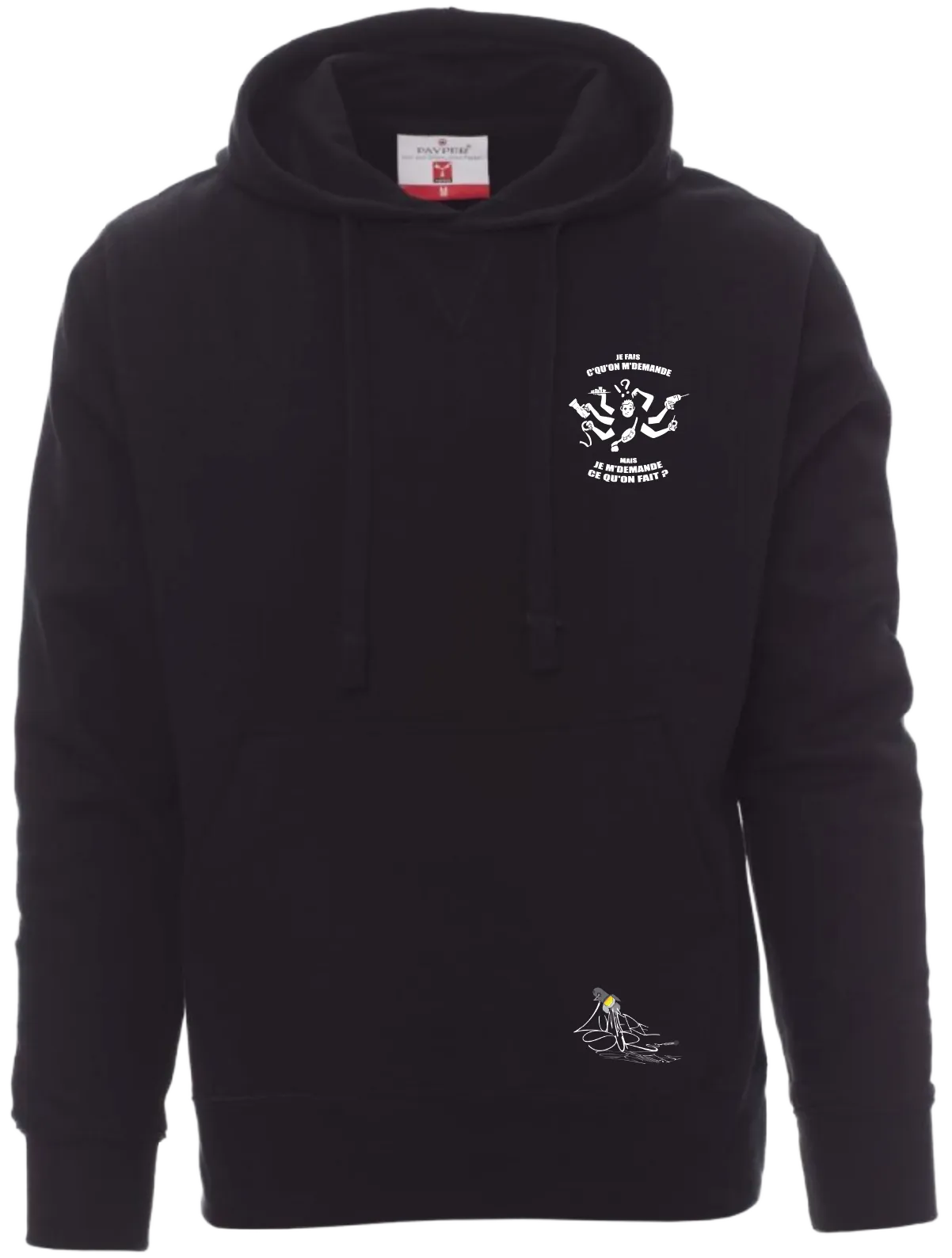 Sweat Mixte - J'fais c’qu’on m’demande… mais je m’demande c’qu’on fait®