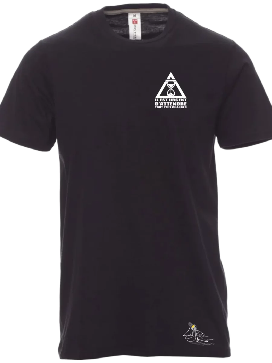 T-shirt Homme - Il est urgent d’attendre tout peut changer !®