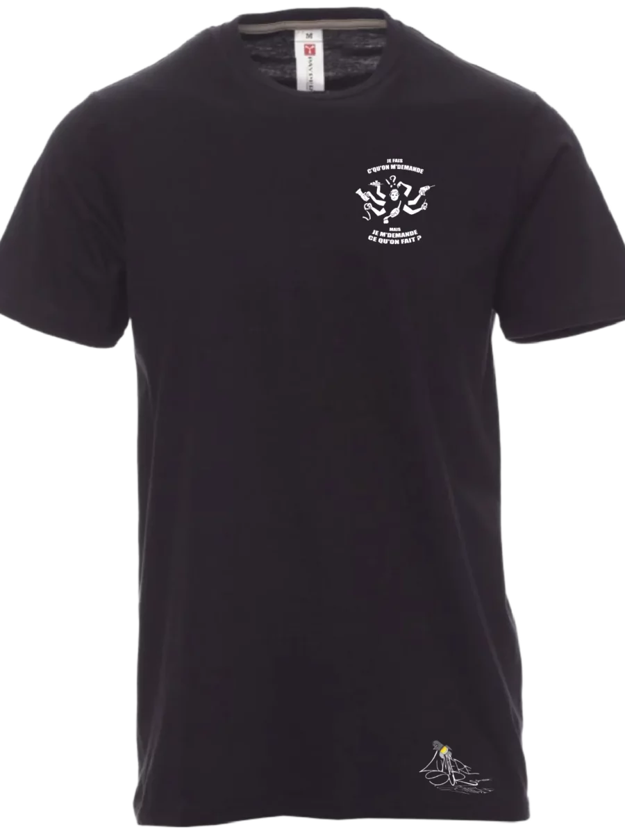 T-shirt Homme - J'fais c’qu’on m’demande… mais je m’demande c’qu’on fait®